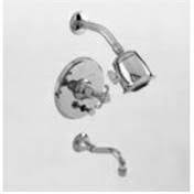 Satin Bronze Balanced Pressure Tub and Shower Trim Set B907355