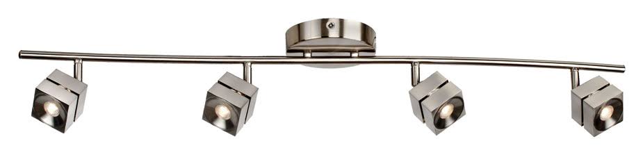 Satin Nickel Track Head I75881