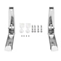 Adjustable 304 Stainless Steel Folding Wall-Mounted Microwave Oven Holder Bracket Shelf X828