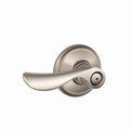 Champagne Lever Privacy Lock with Satin Nickel Finish J1261