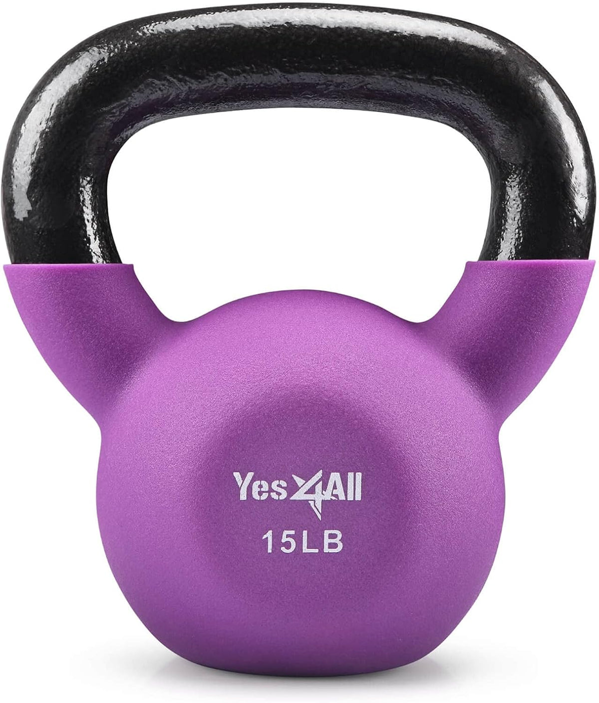 Neoprene Coated Kettlebell Weights, Pack of 2 T283