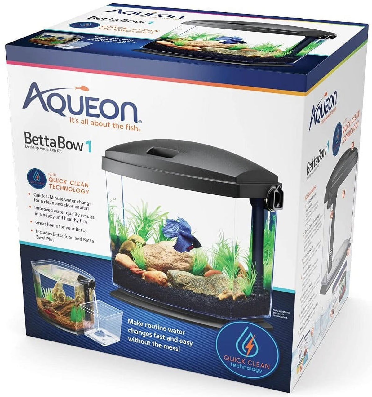 1 Gallon Betta Bow Aquarium B9408