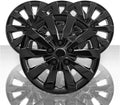 Set of 4 16" 10 Spoke Gloss Black Wheel Covers P795