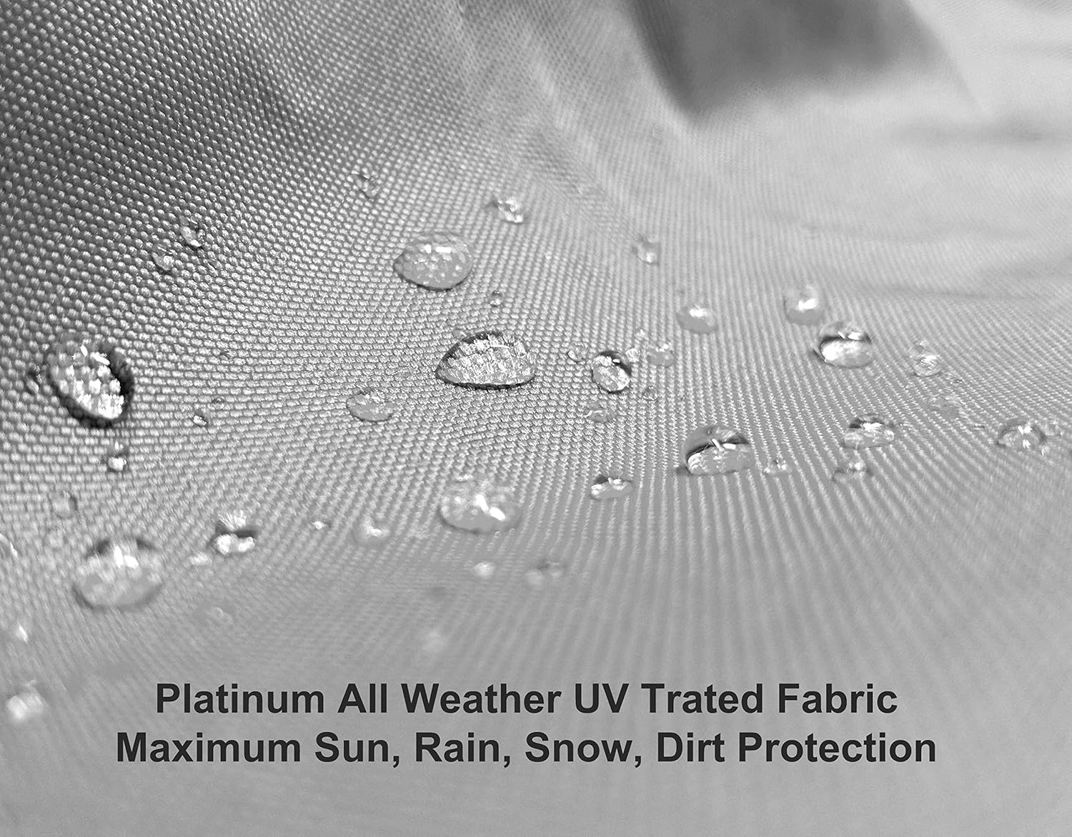 Weatherproof RV Cover with Fleece Lining, Cable Lock, Storage Bag & Wind Straps F433
