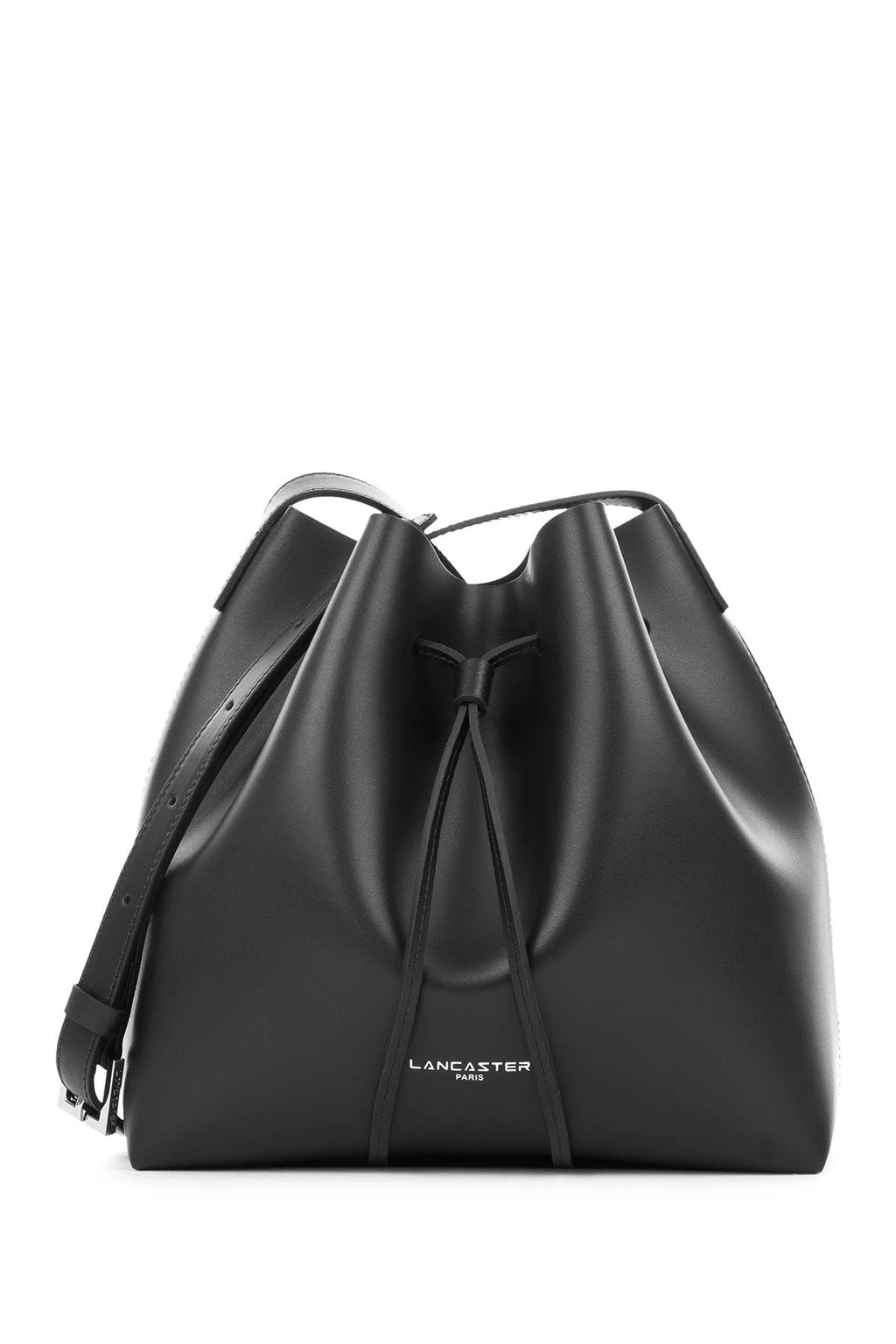 Black Leather Bucket Bag P479308