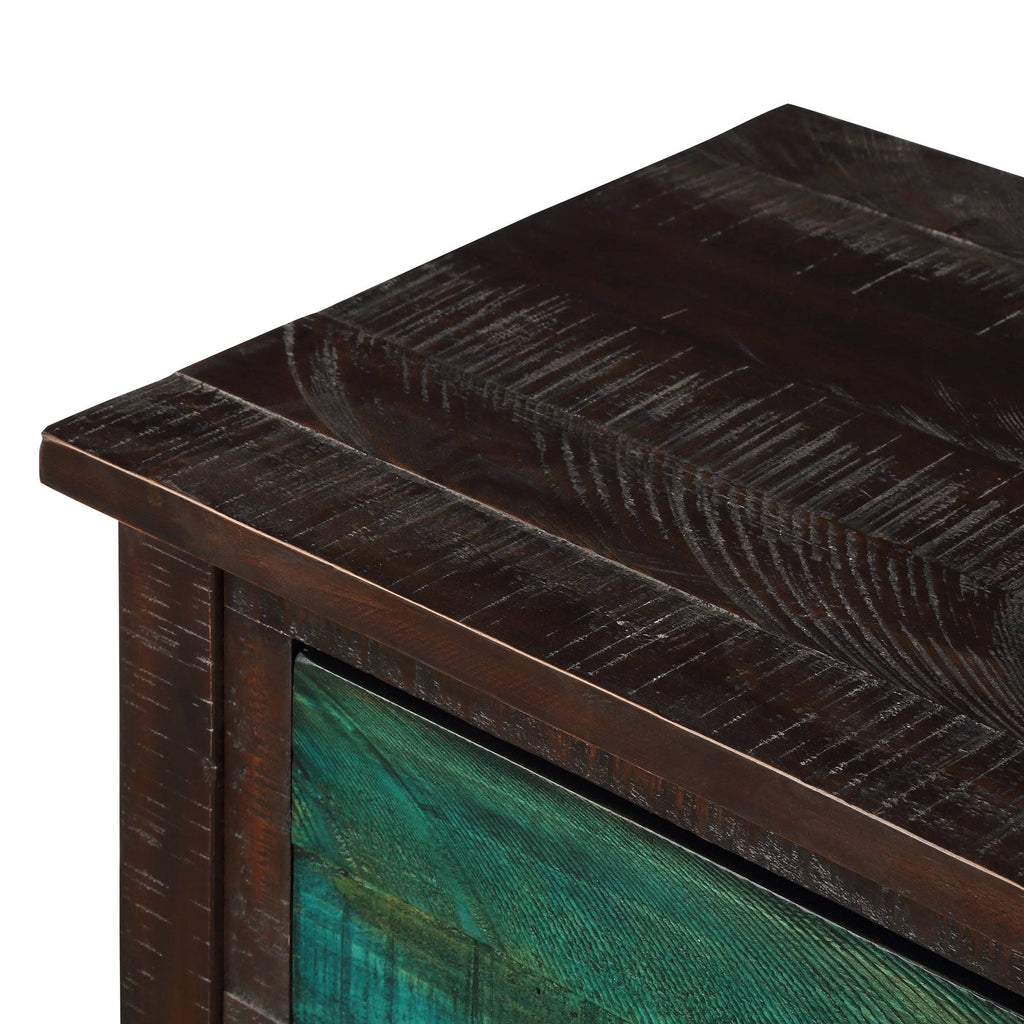 Console Table with Drawers and 2 Tiers Shelves P367371