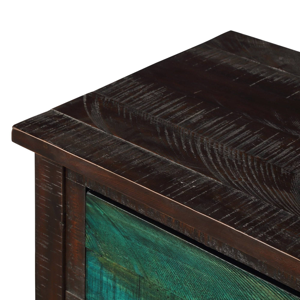Console Table with Drawers and 2 Tiers Shelves P367371