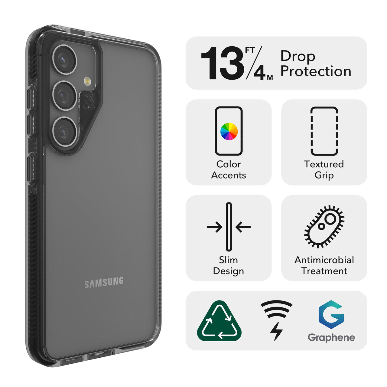 ZAGG Santa Cruz Samsung Galaxy S24 K81838