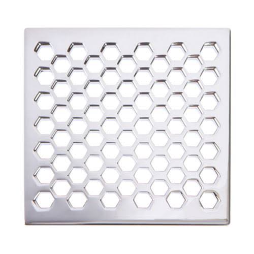 Satin Gold Square Shower Drain J79730