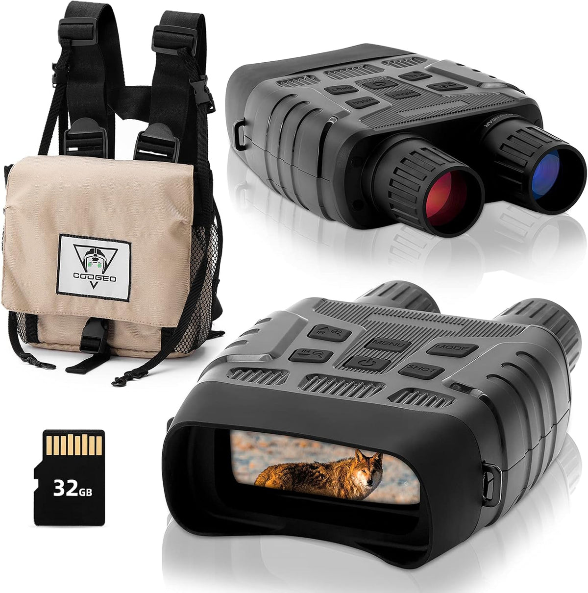 Digital Night Vision Goggles with Infrared S935788
