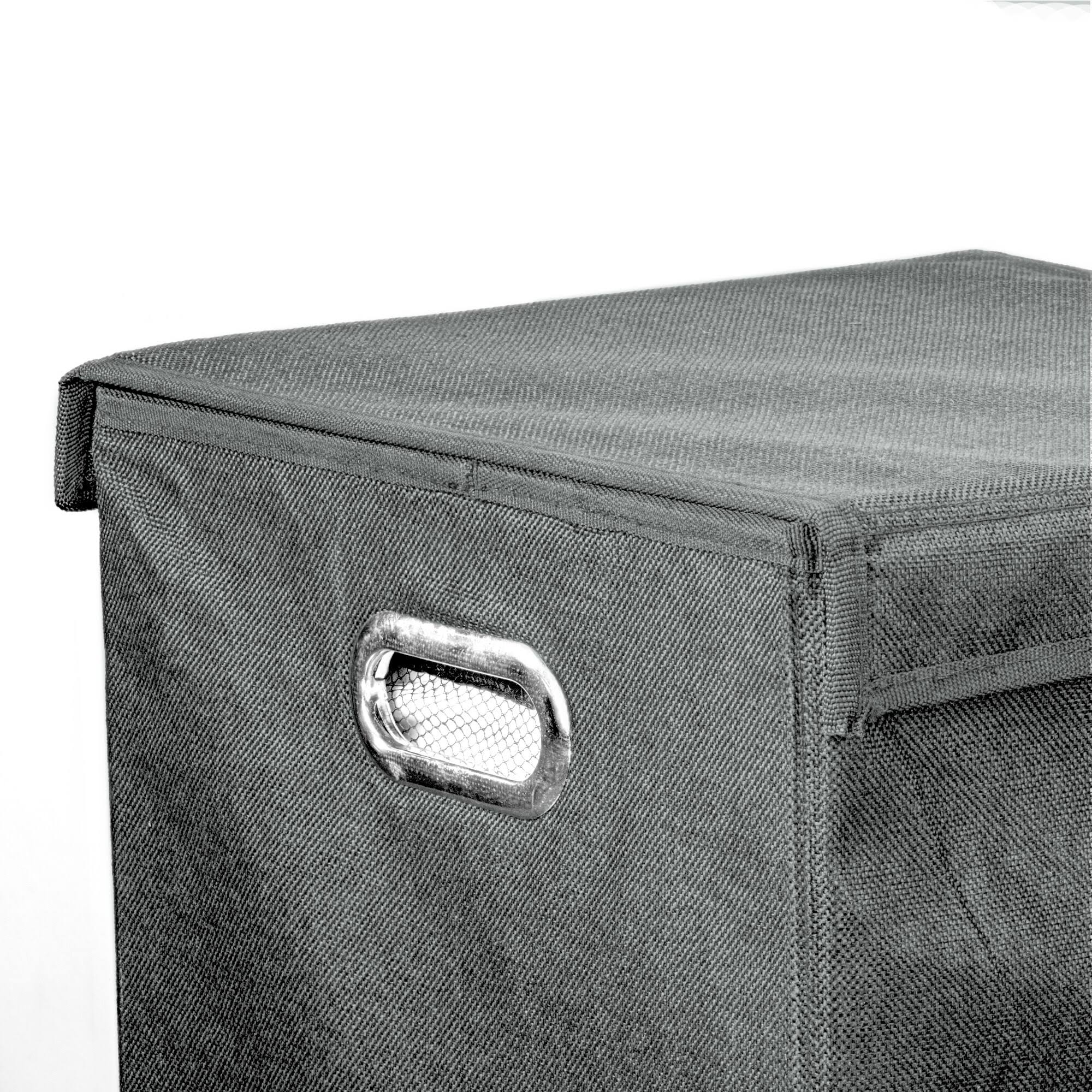 Grey Collapsible Laundry Hamper P198
