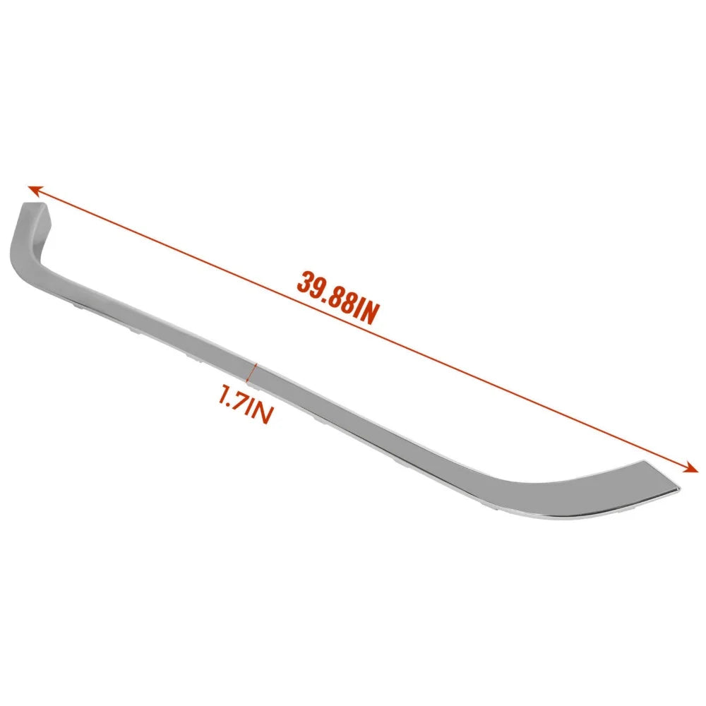 Chrome Hood Molding Trim B185