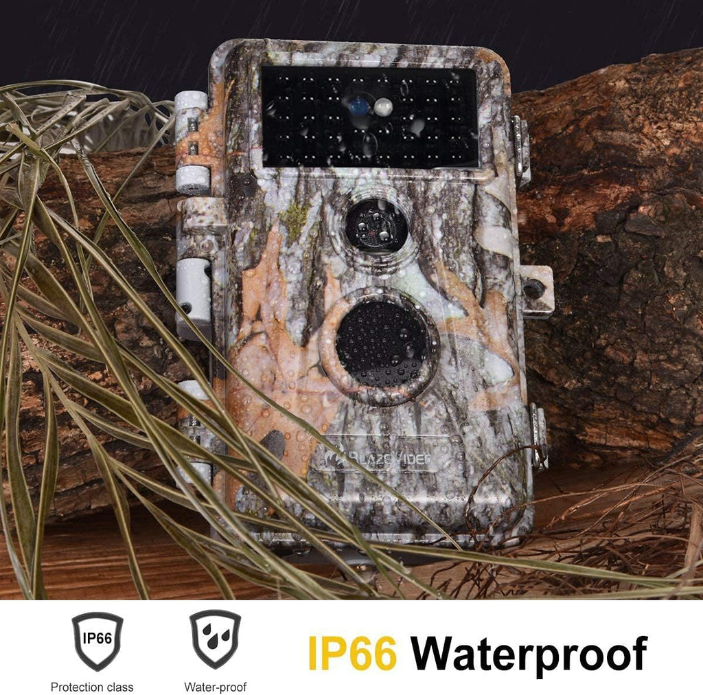 4-Pack 24MP 2304x1296P MP4 Video Trail Cameras J588