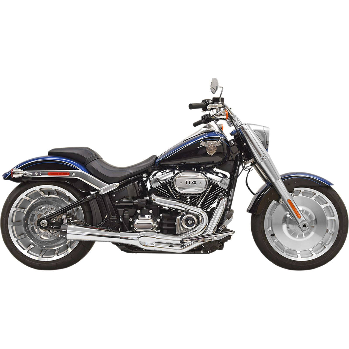 Chrome Exhaust System with Full Chrome Heat Shields M778812