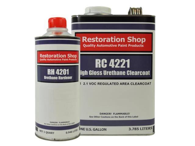 Malibu Sunset Orange Metallic Urethane Basecoat/Clearcoat Car Paint Complete Medium Gallon Kit M94728