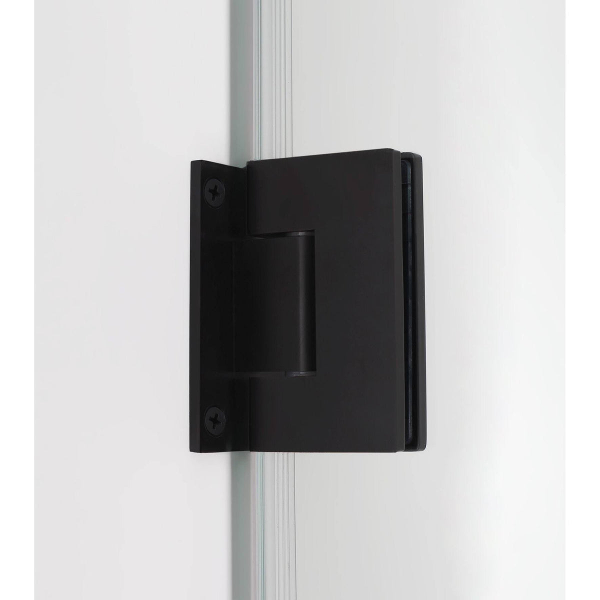 72x22 High x 35x22 Wide Frameless Shower Door Stainless Steel J61775