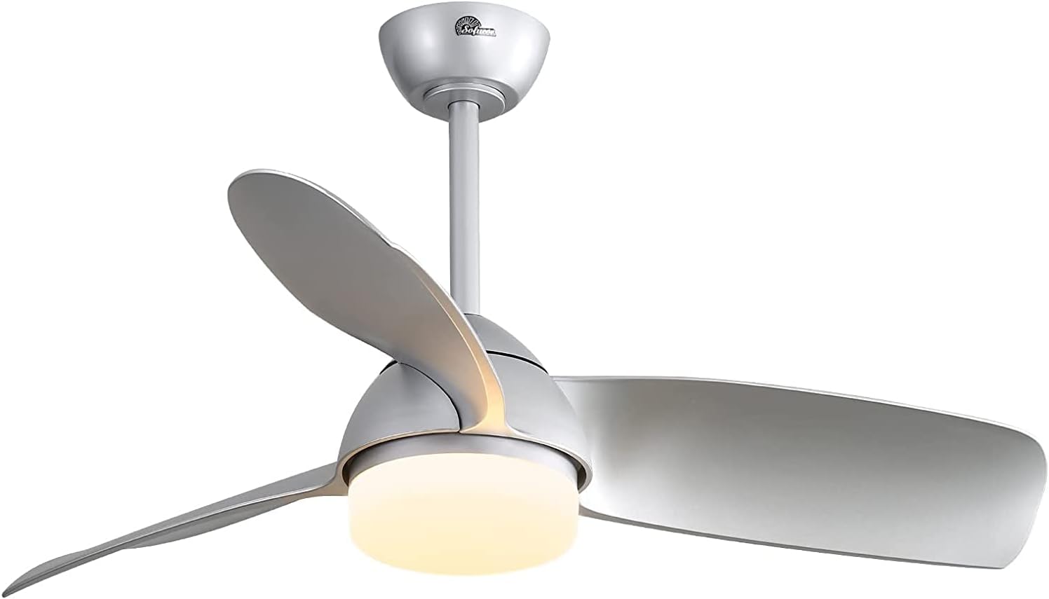 52 Inch Crystal Ceiling Fan with Lights and Remote U4967