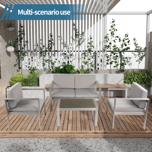 Aluminum 4 Piece Sofa Seating Group L23061