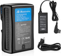 190Wh V Mount V-Lock Battery with D-Tap Output Cable and D-Tap Charger H53614