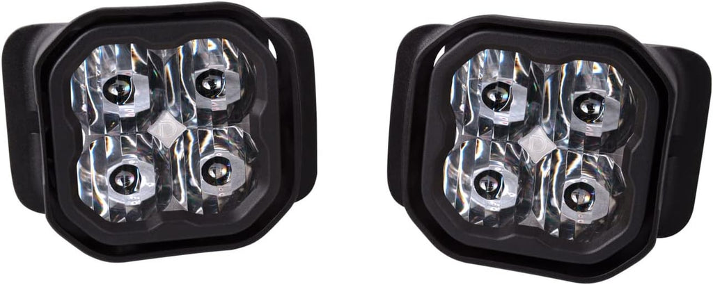SS3 LED Fog Light Kit for Ford Super Duty 2017-2021, White SAE/DOT Driving Pro U120