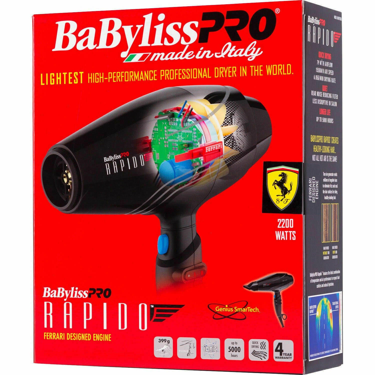 Ferrari Rapido Hair Dryer Q25702