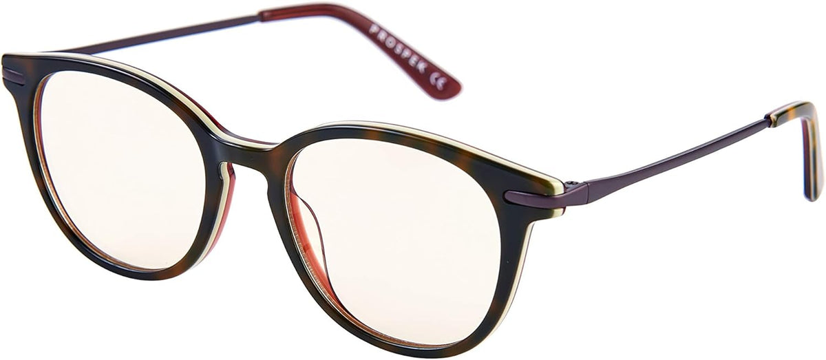 Blue Light Blocking Computer Glasses, Granite, Anti Glare Clear Lens P806076