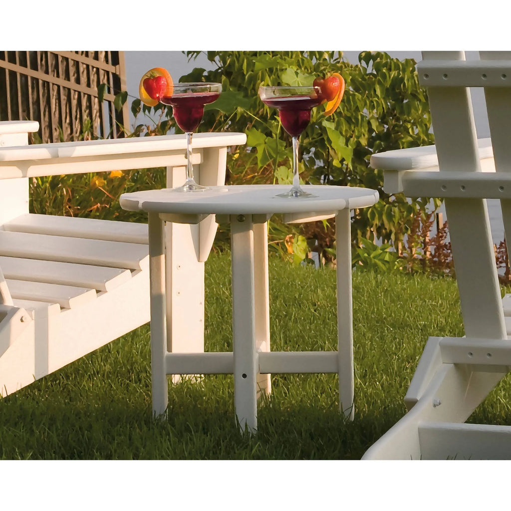 White Folding Adirondack 3-Piece Set B610435