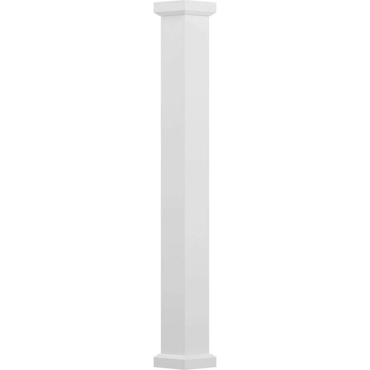 Textured White Aluminum Column R519