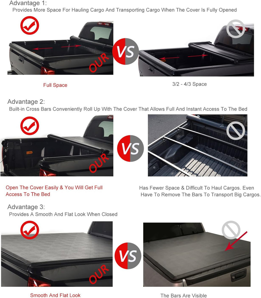 Soft Roll Up Tonneau Cover X98720