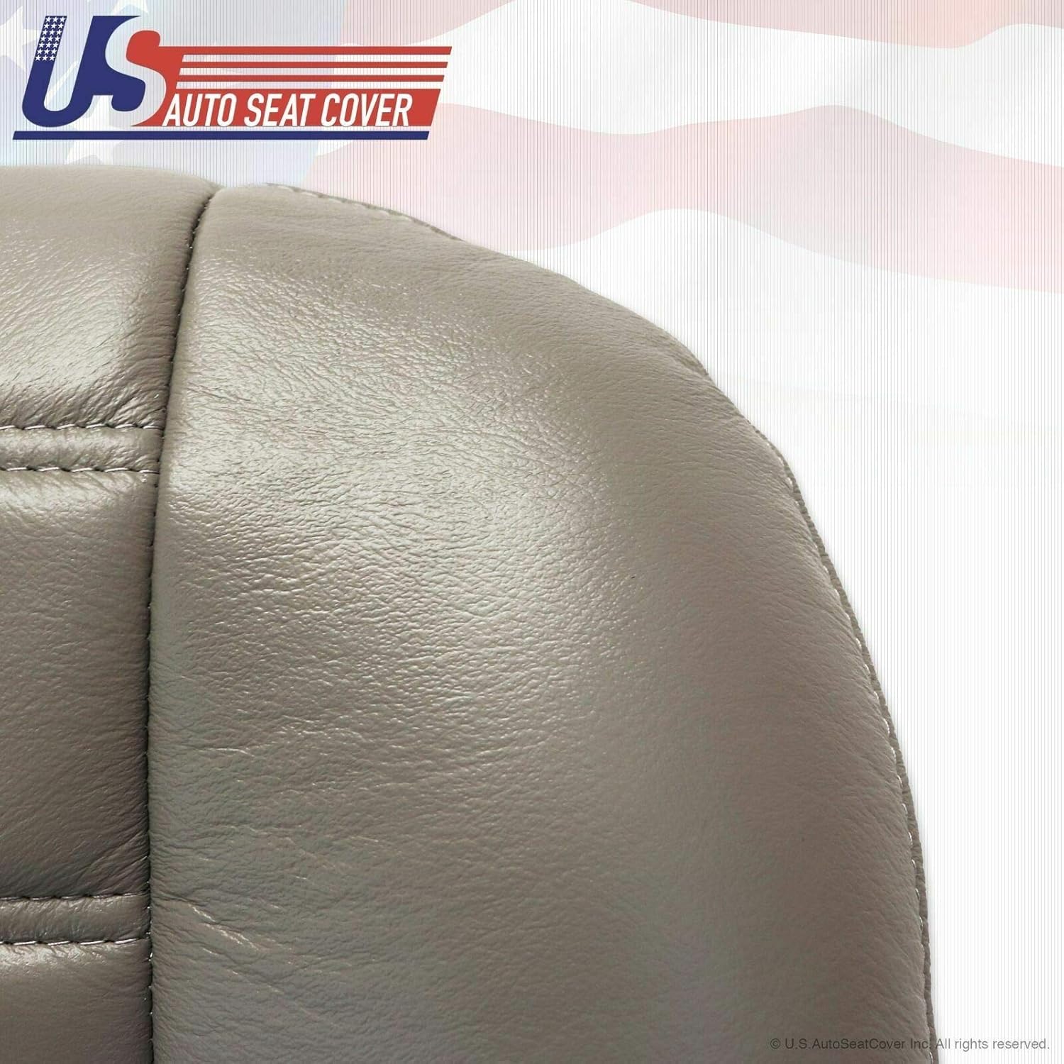 Gray Pack of 2 Vinyl Seat Cover G7508