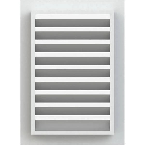 12 inch W x 24 inch H Rough Opening Vertical Gable Vent A978