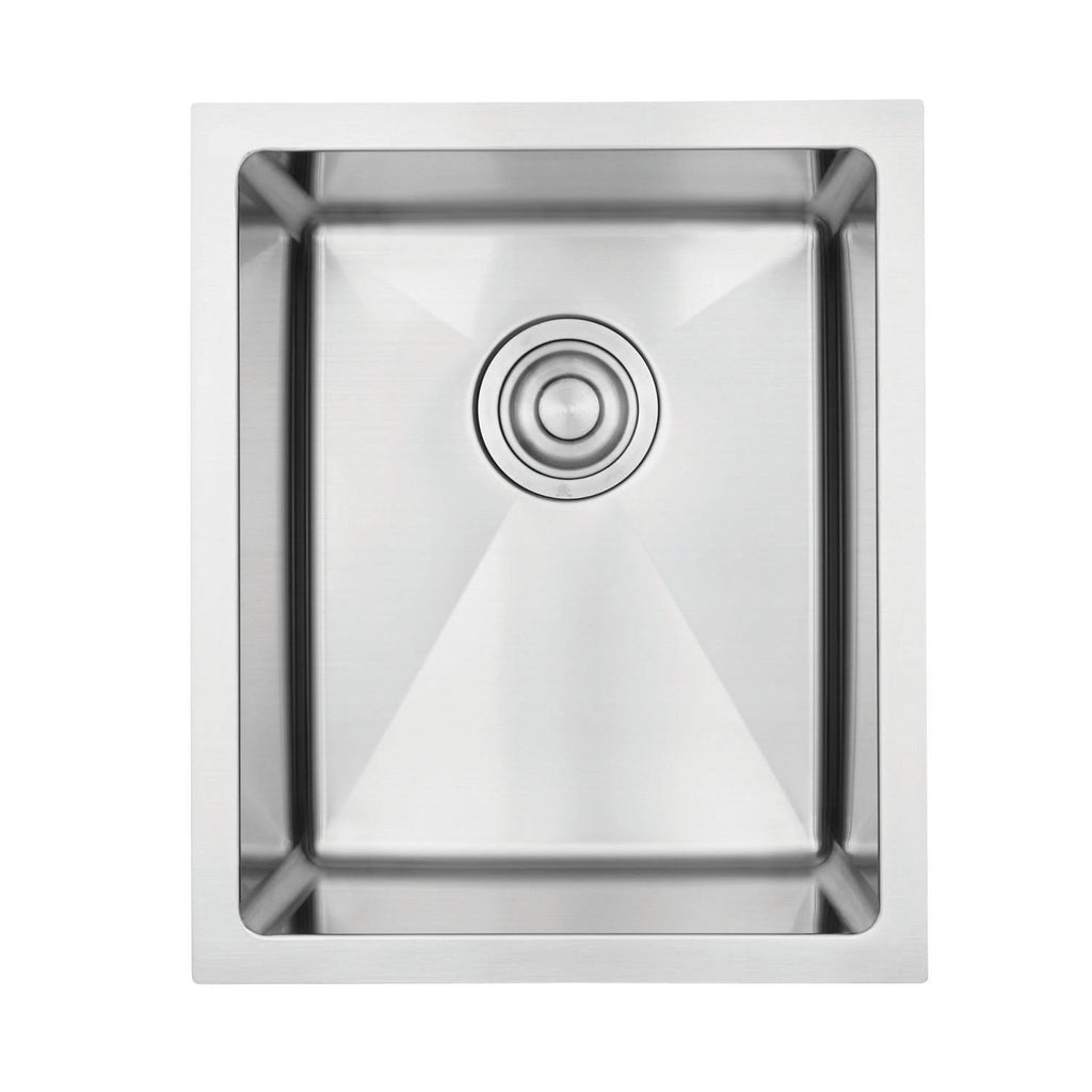 Chrome Kitchen Sink with Stainless Steel Finish X32868