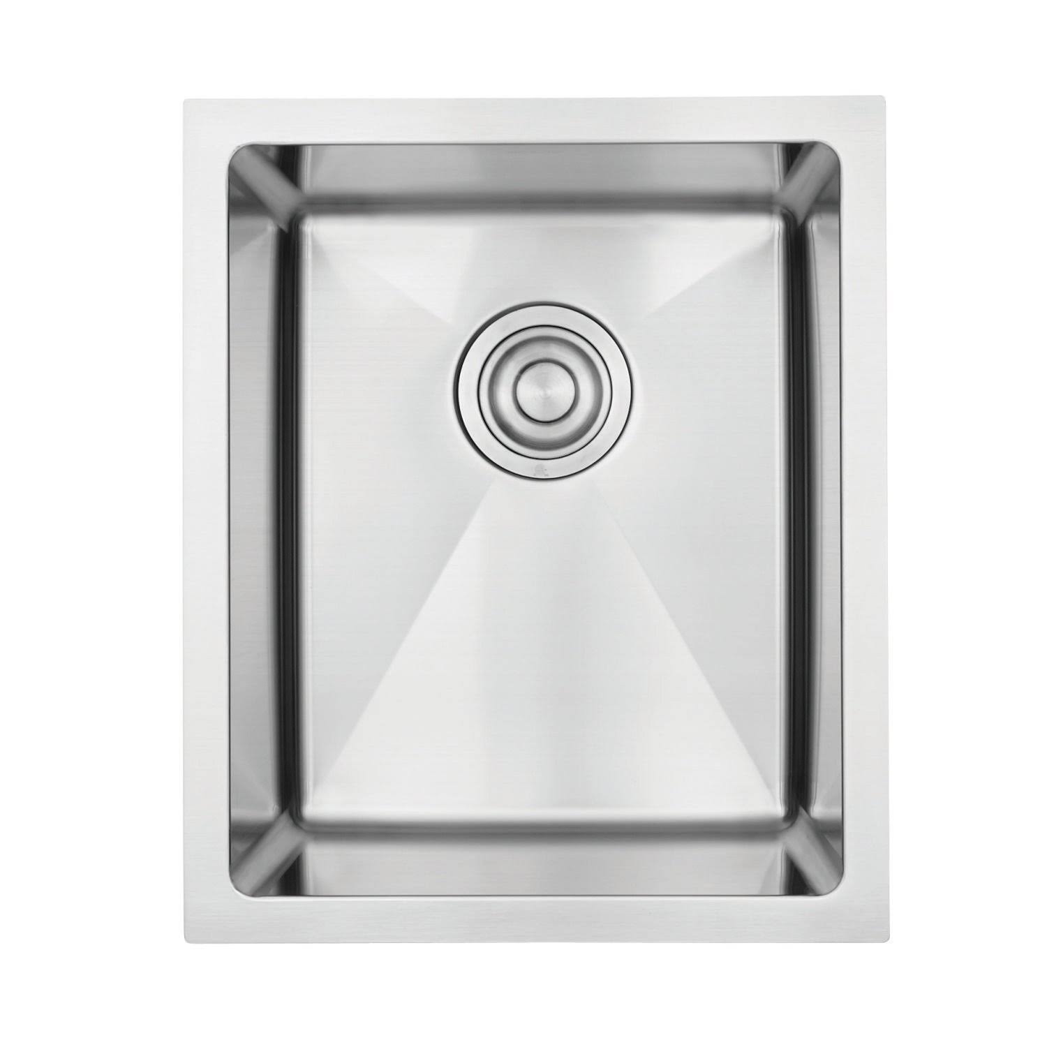 Chrome Kitchen Sink with Stainless Steel Finish X32868
