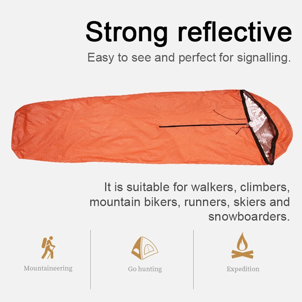 Light-weight Nylon Emergency Sleeping Bag V704076