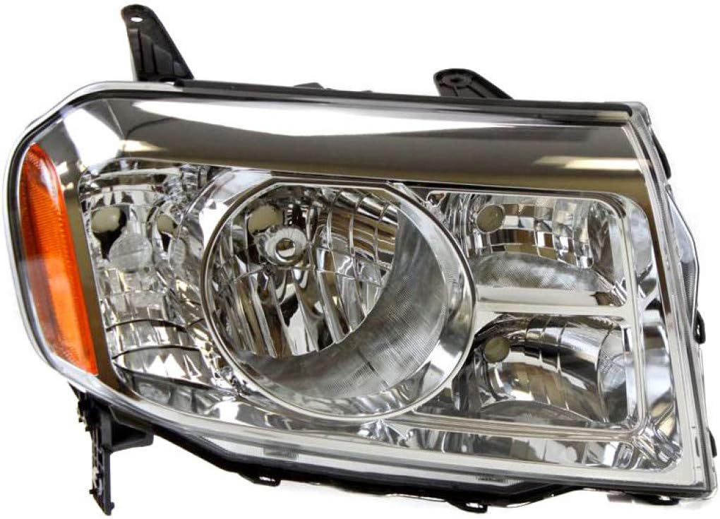 Passenger Side Headlight Assembly for Honda Pilot 2009 2011 C86621
