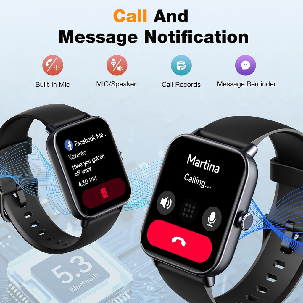 Smart Watch with 1.8" Touchscreen Fitness Tracker Q13750