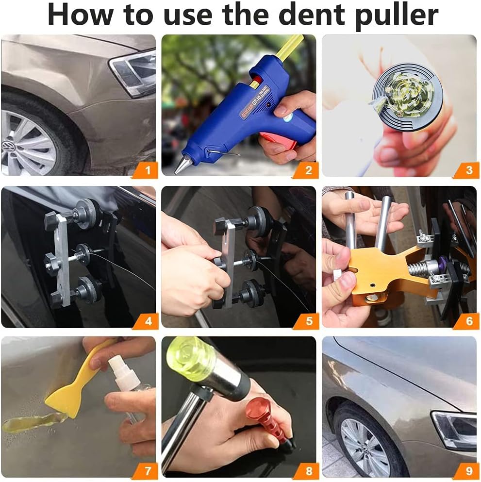 58 Pcs Paintless Dent Repair Kit P39949
