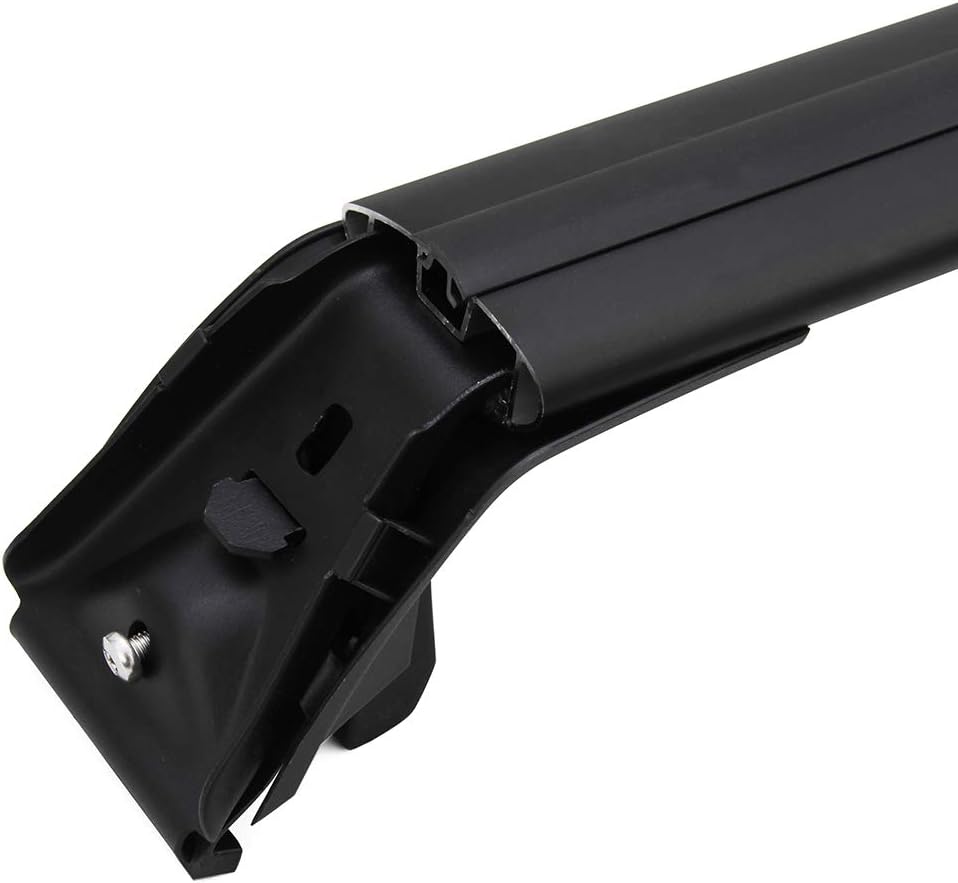 Black Cross Bars Roof Rack Side Rails I963