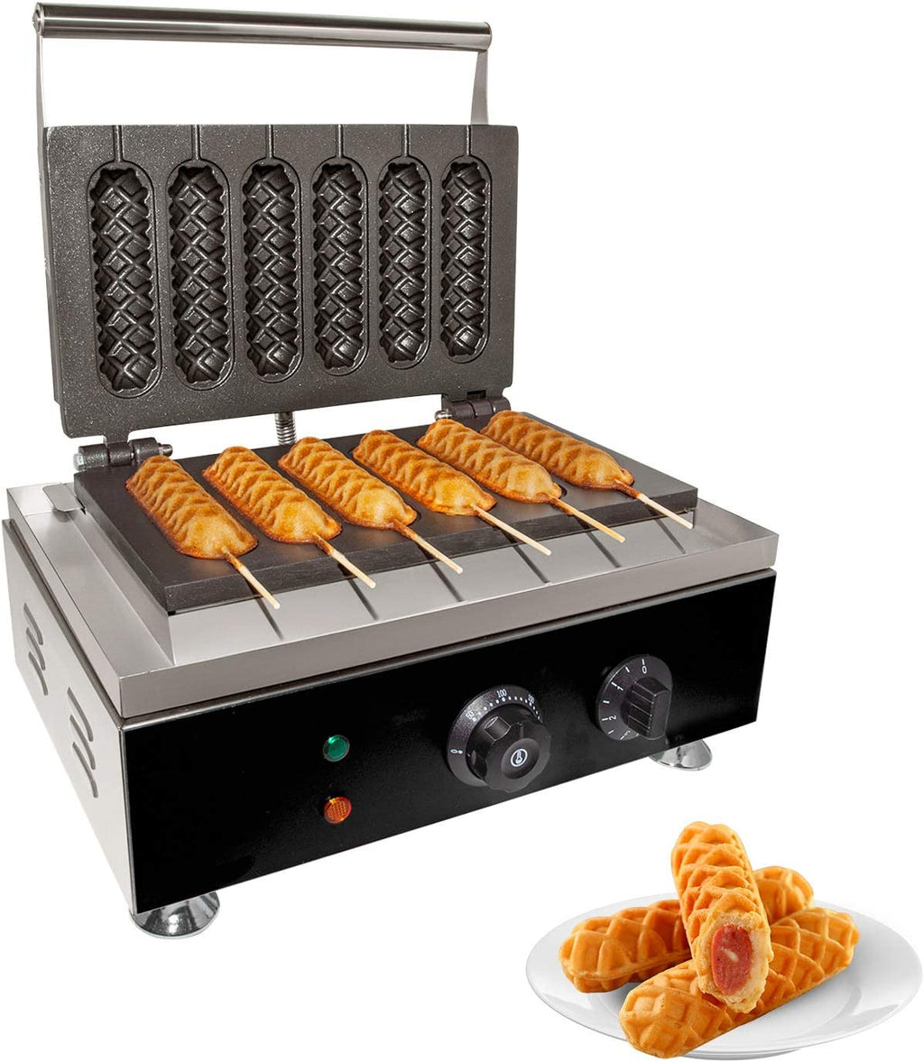 6 Pcs Nonstick Waffle Maker K7451