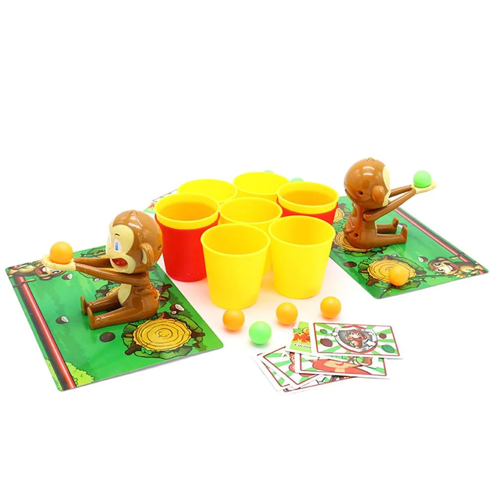 Funny Monkey Shooting Basket Toy Party Board Game V501
