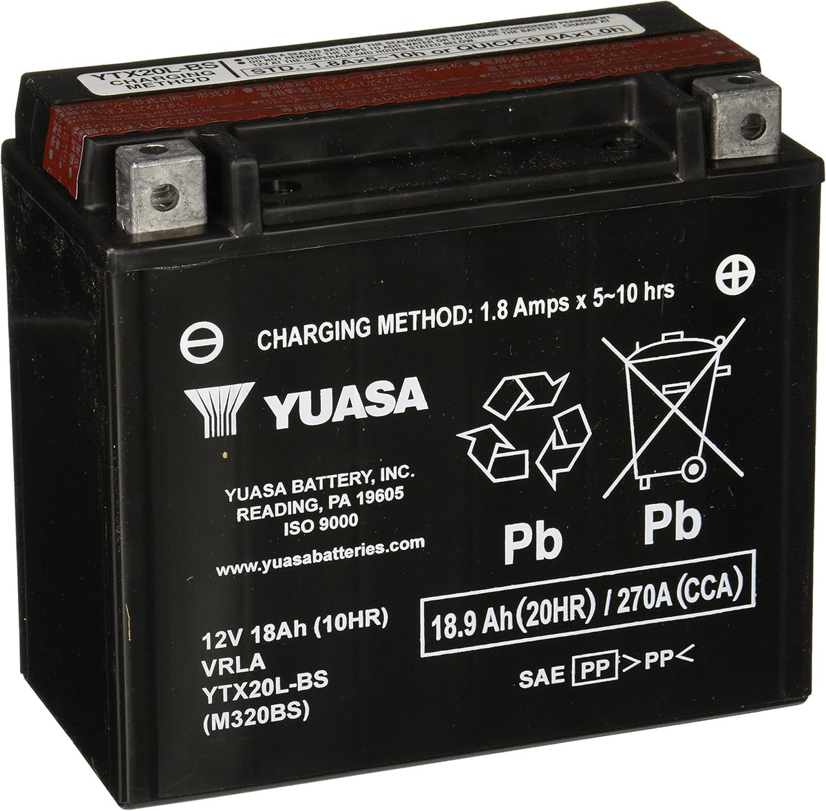 YTX20L-BS Battery Z78523