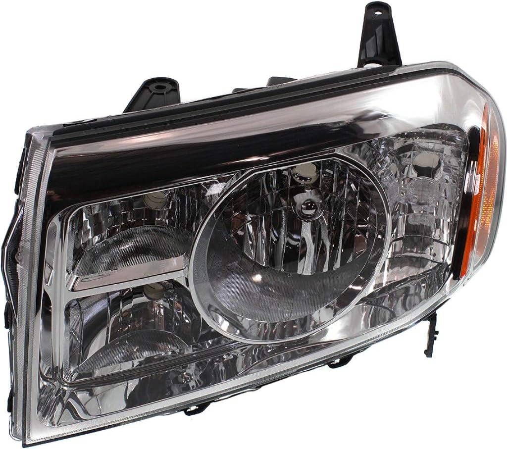 Passenger Side Headlight Assembly for Honda Pilot 2009 2011 C86621