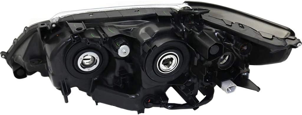 HeadLight Assembly Driver Side Black Housing X5066