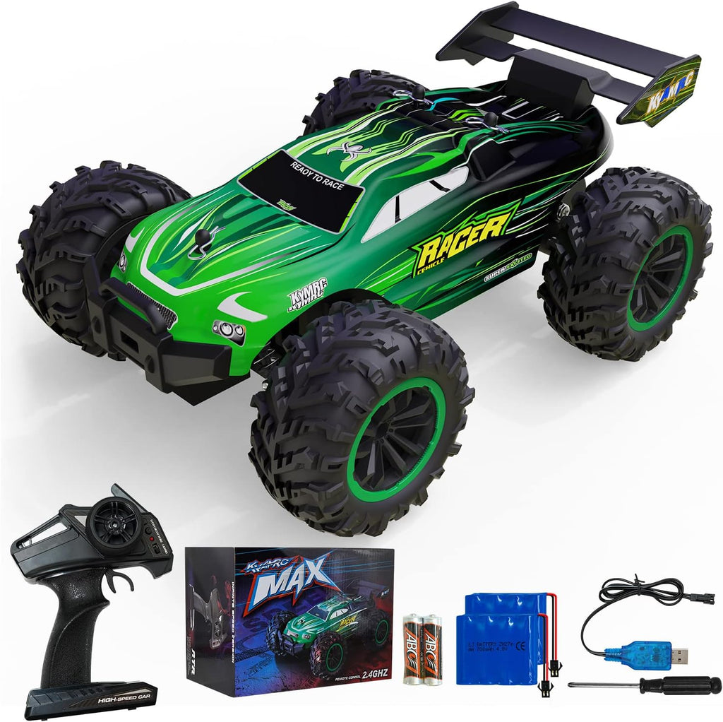1:18 Scale 2WD RC Monster Truck with 2 Rechargeable Batteries B458
