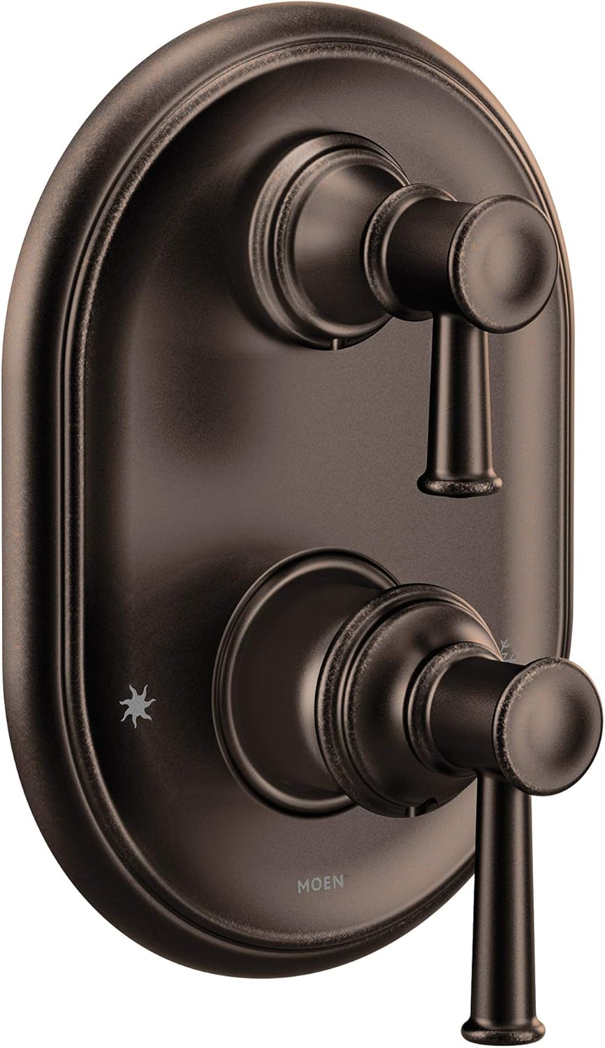 Polished Nickel 2-Handle Shower Trim with Integrated Transfer Z809