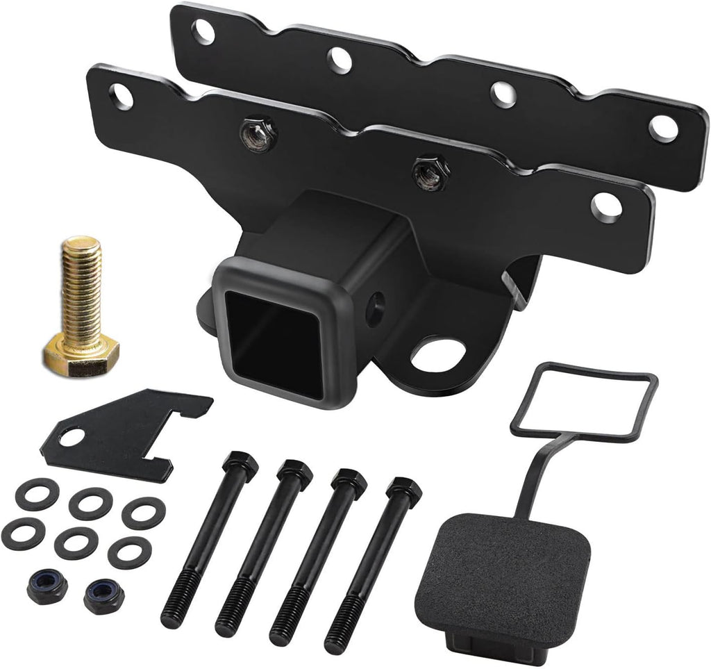 2 Inch Rear Bumper Towing Hitch Receiver Kit Pack of 2 O27629