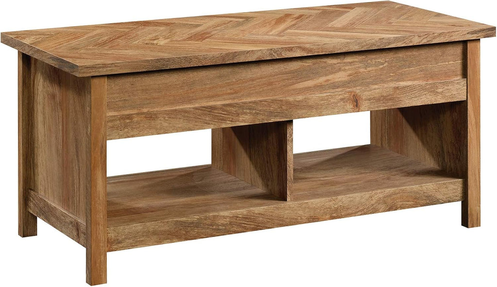 Lift-top Table, Coffee Oak finish C971097