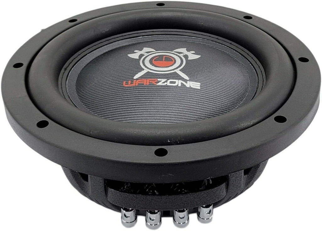 12 Inch 1500 Watt Max Power Shallow Subwoofer 4 Ohm DVC Dual Voice Coil - 2 Subwoofers D747160