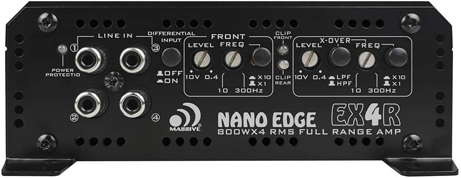 2500 Watt 5 Channel Car Amplifier M84155