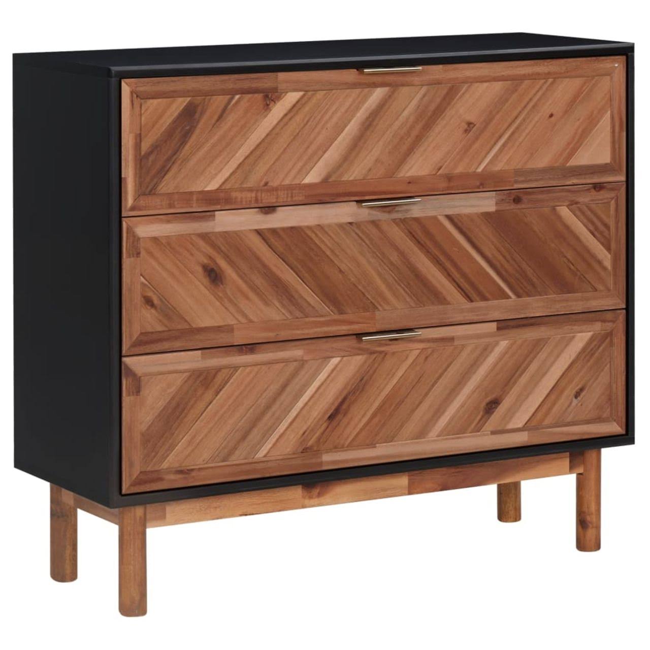 Solid Acacia Wood and MDF Sideboard S374692